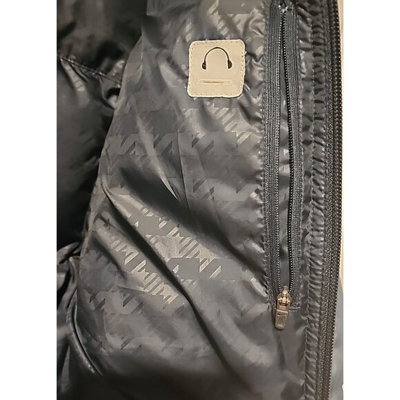 NIKE Lebron James size 2XL 550 Down Jacket navy blue Puffer Witness winter coat - Picture 11 of 13